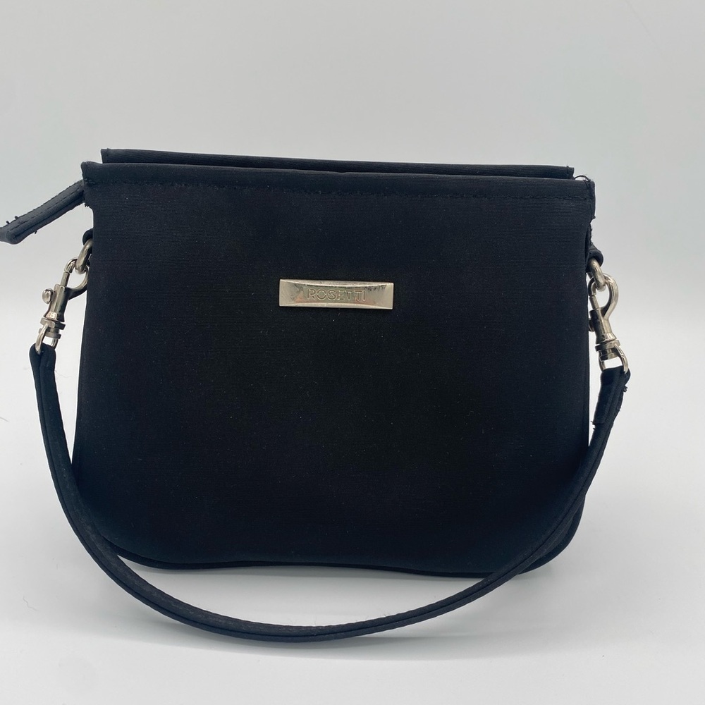 Rosetti Black Wristlet Clutch